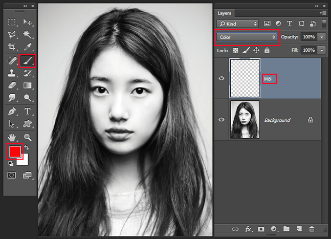 Make up trong Adobe Photoshop để có một bức ảnh đẹp long lanh