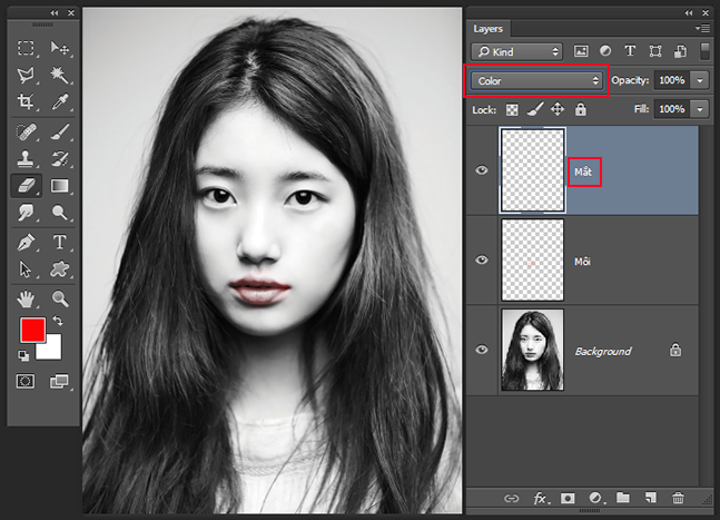 Make up trong Adobe Photoshop