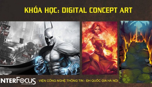 khóa học Digital Concept Art chuyên nghiệp